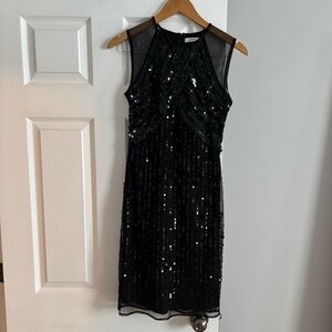 Ricki's Black Sequin Dress